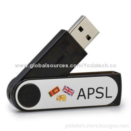 Rotate plastic promotional USB flash drive